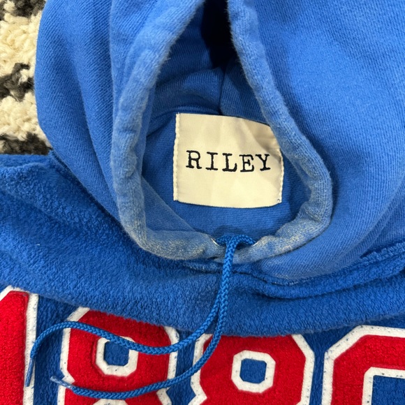 RILLEY 1880 logo fleece hoodie - Picture 3 of 6